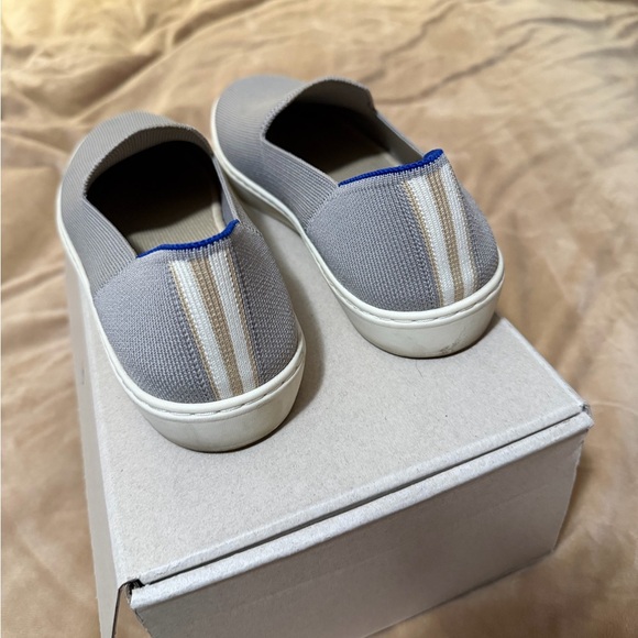 Rothy's Light Gray Slip-On Sneakers 7.5 - Picture 3 of 5